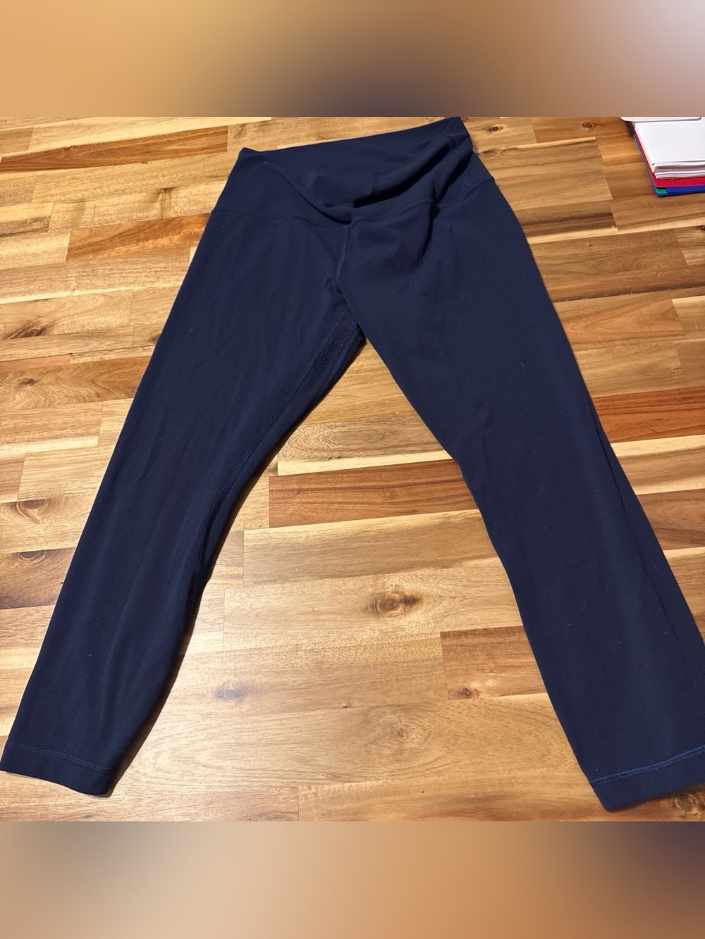 lululemon athletica navy blurbHigh-Rise cropped Athletic Leggings